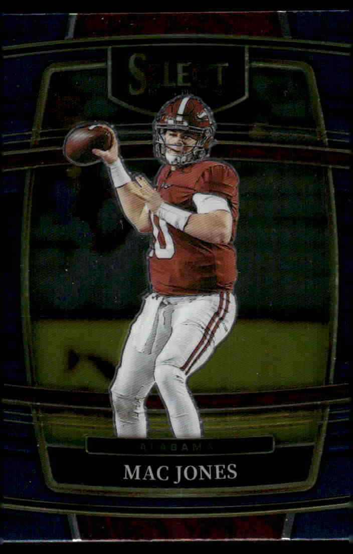 2022 Panini Select Draft Picks #42 Mac Jones #42