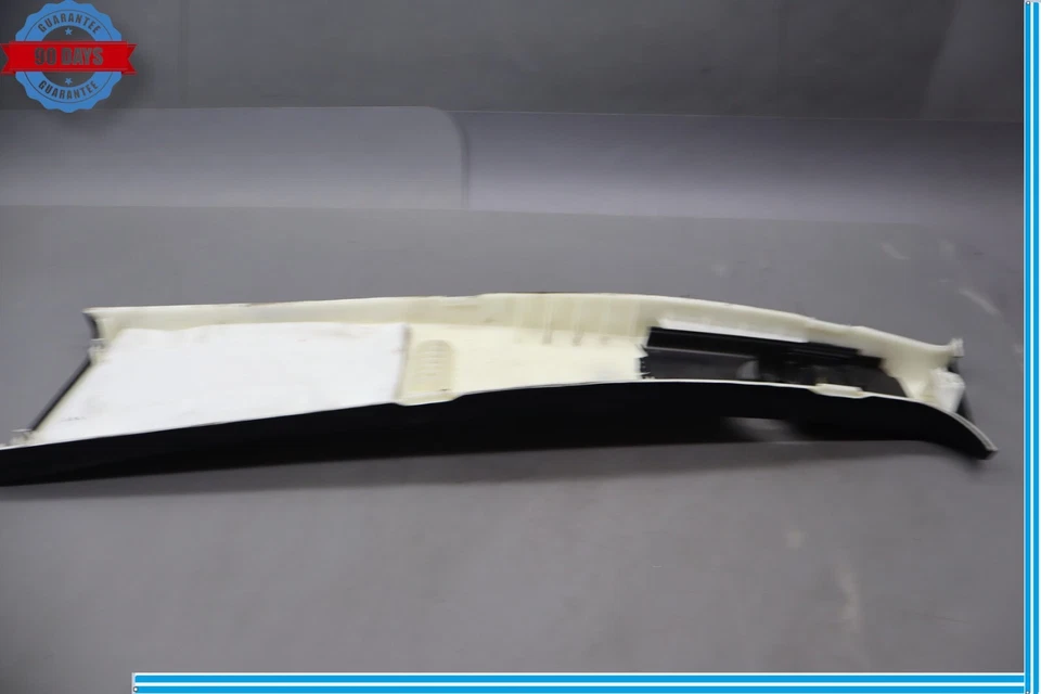 06-11 Mercedes W164 ML450 lado direito do passageiro tampa de acabamento do pilar B preta fabricante de equipamento original - Imagem 4 de 4