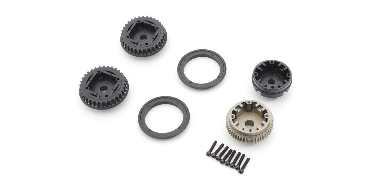KYOSHO LEGENDARY SERIES, OPTIMA MID, DIFF GEAR CASE SET, OT256 B