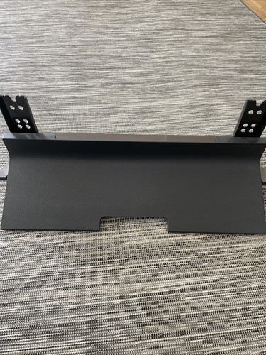 black metal tv stand - Picture 3 of 4