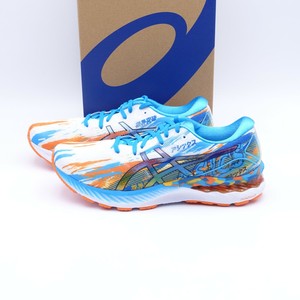 Size 9 Men's ASICS GEL-Nimbus 23 Running Shoes 1011B153-400 Digital  Aqua/Orange | eBay