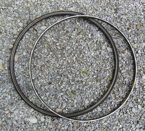 Paire De Jantes Mavic GP4 700C 32H - Tubulaires - Anodisées Grises - NOS