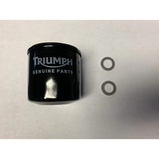 Triumph Oil Filter T1218001 plus Two T3558989 Crush Washers