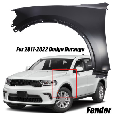Front Driver Fender For 2011-2024 Dodge Durango GT Primed Steel 55369735AC