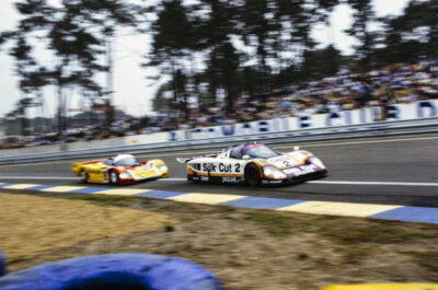 Jan Lammers John Colum Jaguar XJR-9 LM - Jaguar TWR Le Mans 1988 Old Photo 30