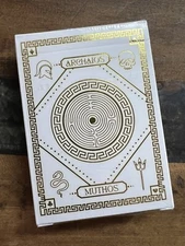 Archaios Muthos (White Edition) Playing Cards Deck Brand New Nadine Sophie 9️⃣❤️