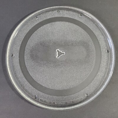 Sears Kenmore 14 1/8  Microwave Glass Tray, Track OD 11'' ID  9 1/2'' Part #15308
