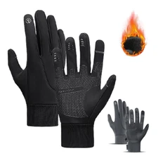 Thermal Gloves Touch Screen Waterproof Windproof Winter Gloves for Ski Running