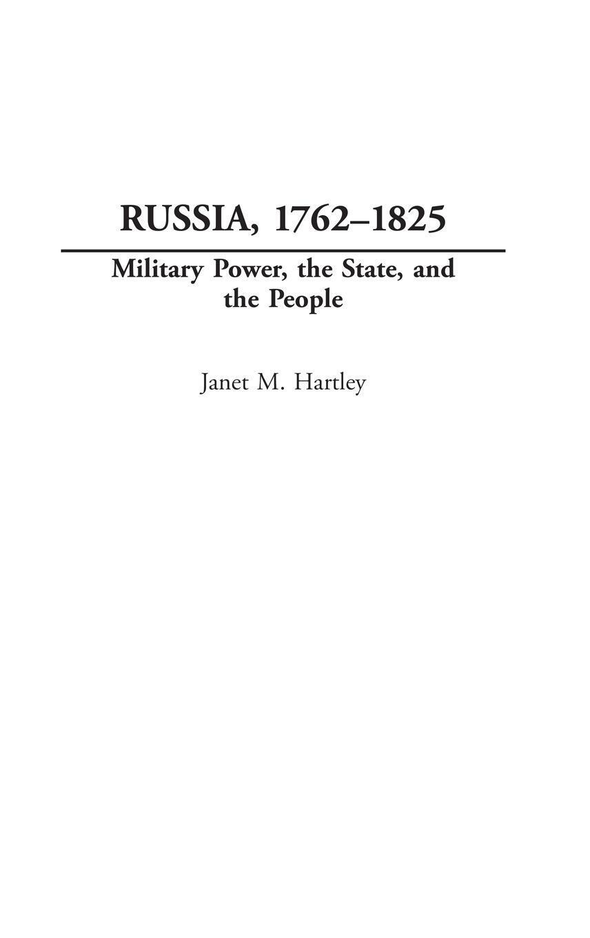 Thumbnail - Russia, 1762-1825 | Military Power, The State, And The People |