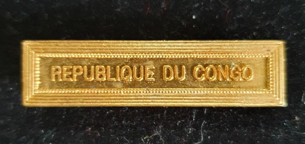 Agrafe pour Médaille d&rsquo;Outremer : Republique du Congo