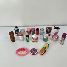 Lot of Zuru MINI BRANDS Fast Food Subway, Sonic, Barbasol, Pure Silk, Rubik's