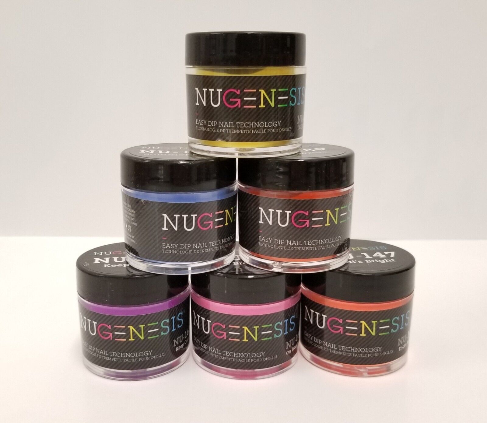 Nugenesis Easy Dip Manicure Dipping Color Powder 2oz Choose Colors