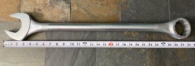 1999 VINTAGE WRIGHT TOOLS 1170 COMBINATION WRENCH 2-3/16  USA MADE 12-POINT RARE