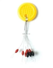 Eagle Claw 07090-004 Bobber Stop Rubber 4 8/6s 10Pc