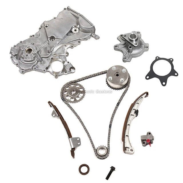 Kit de cadena de distribución bomba de agua bomba de aceite se adapta a 1,5 Scion xB xA Toyota Yaris Echo Foto 4 de 4