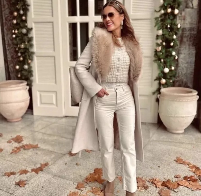 ZARA ZW COLLECTION FAUX FUR COLLAR COAT STONE NEW 2024 SIZES ZARA ZW COLLECTION FAUX FUR COLLAR COAT STONE NEW 2024 SIZES
