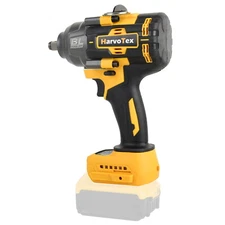 Cordless Impact Wrench for Dewalt 20V Battery 1/2" Brushless High Torque 2000N.m