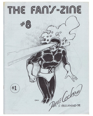 THE FAN'S-ZINE #8 Dave Cockrum/Hazlewood Cover KIRBY Dave Stevens PEREZ 1979 +