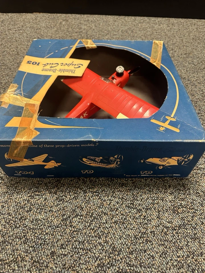 Vintage Cox Super Cub 105 (C52-795) Control-Line Airplane – Unused, Original Box - Image 4 of 4