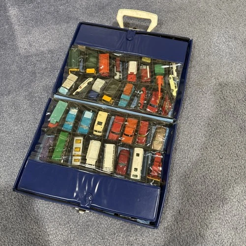 Vintage Official Matchbox Collectors Car Case No. 41 - 1966 Lesney