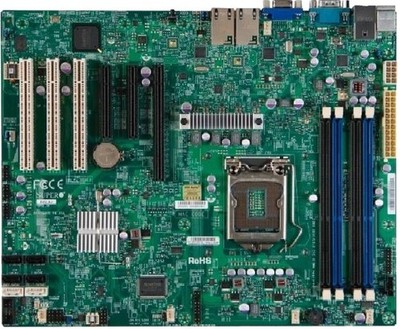 SUPERMICRO MBD-X9SCA-F-O LGA 1155 Intel C204 ATX Intel Xeon E3 Server Motherboar