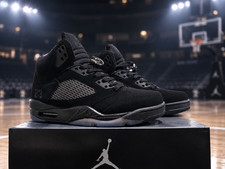 NEW MEN Jordan 5 Retro OG "Black Cat" Size US 7-12