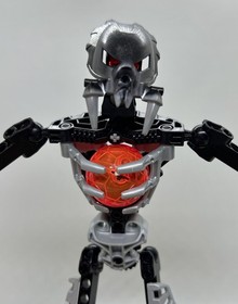 LEGO Bionicle Phantoka Chirox Set 8693 Co no Instructions Canister