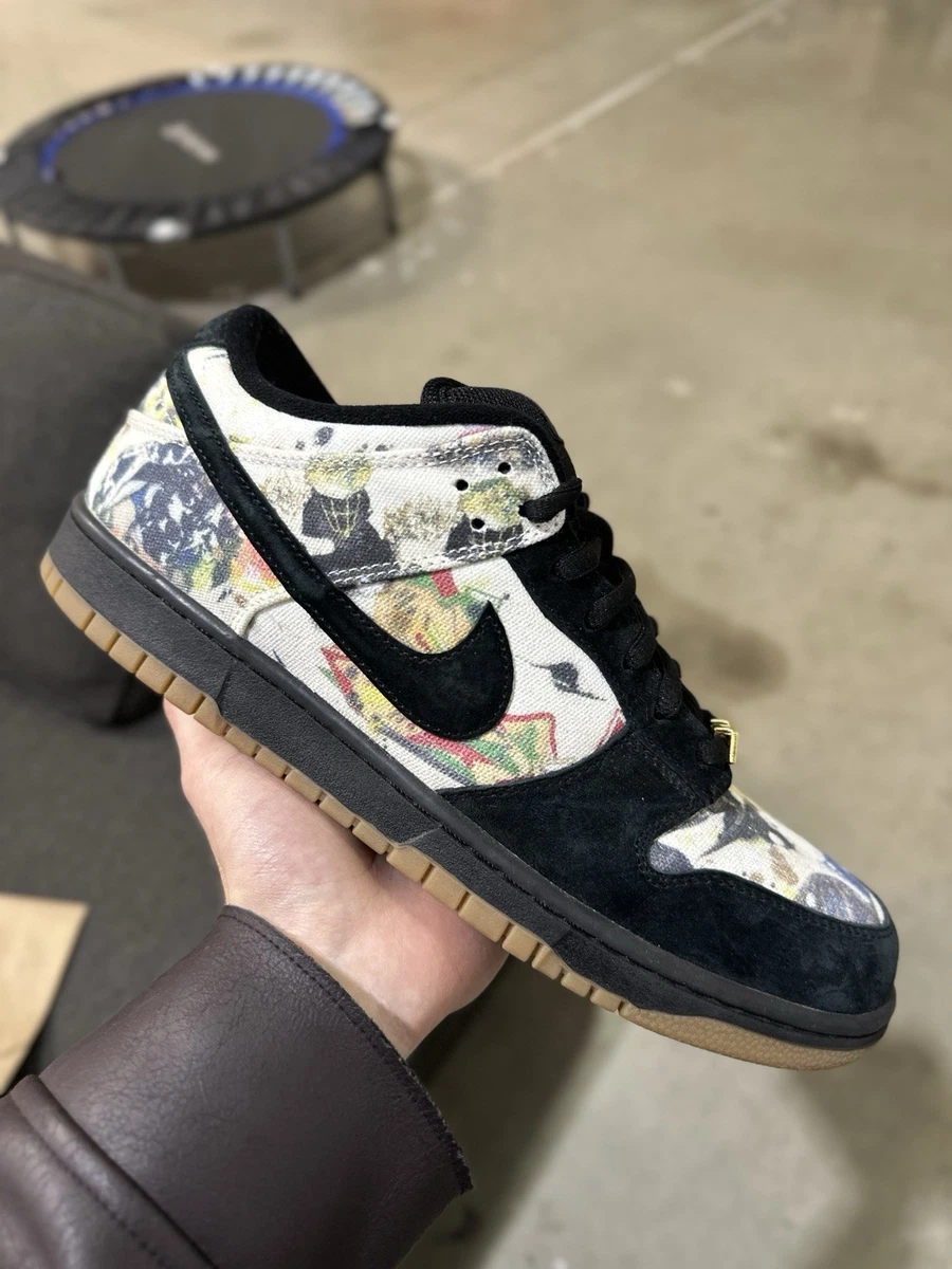 Nike SB Dunk Low x Supreme Rammellzee - огромный выбор по лучшим