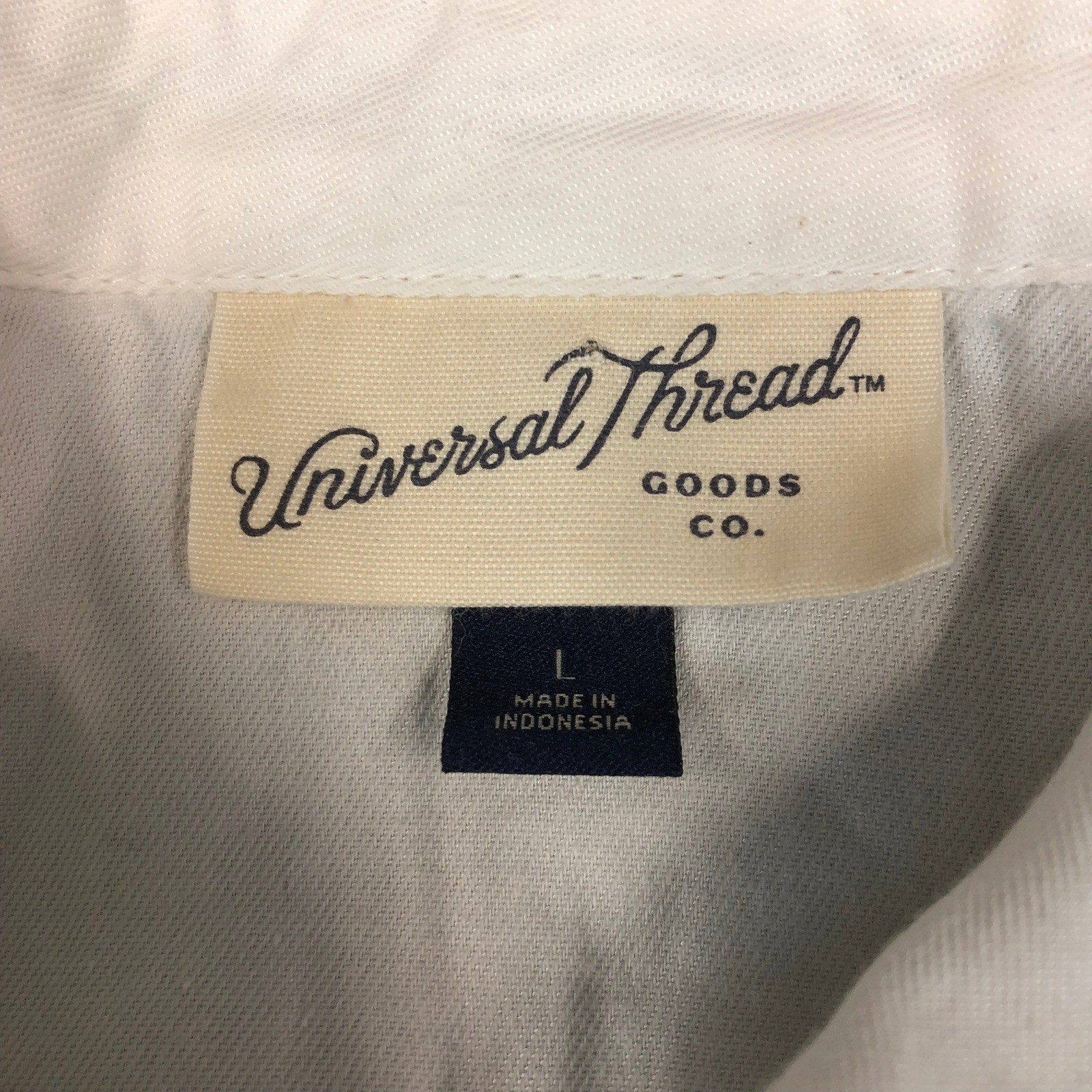 Universal Thread Goods Co White Button Down Long … - image 3