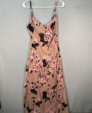 Lulus Womens Size XS Floral Maxi Dress With Spaghetti Straps
