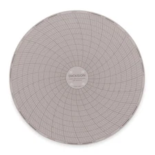 DICKSON C657 Circular Paper Chart, 7 day, 60 pkg 1LXJ6