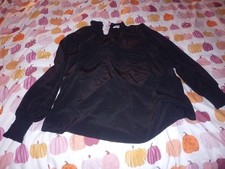 Dorothy perkins black maternity top size 12 excellent condition