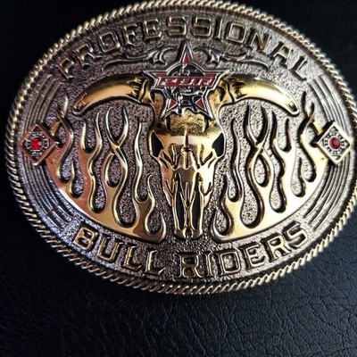 Montana Silversmiths PBR Professional Bull Riders Commemorative Belt Buckle