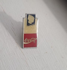 Lillehammer Norway Coca Cola 1994 Olympics Lapel Pin - Vintage Coke Winter Games
