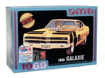 AMT 1:25 1969 Ford Galaxie Hardtop Plastic Model Kit AMT1373 New