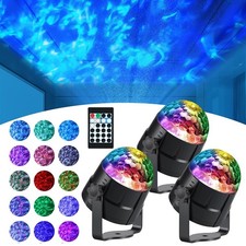 Preboun 3 Pcs Water Light Projector Ocean Wave Light Outdoor Water Effect Nig...