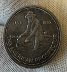 1985 Engelhard 1/4oz American Prospector .999 Fine Silver Round Rare!