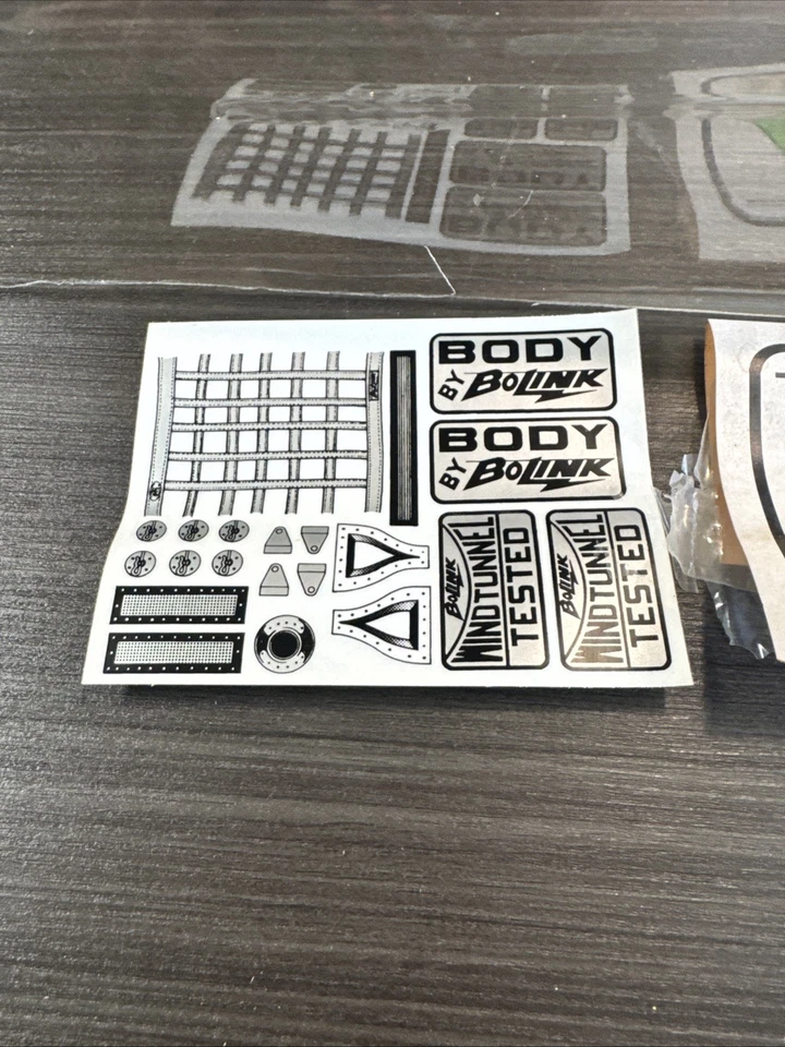 NOS Bolink R/C 1/10 Stock Car Chrysler Lebaron Body BL2348 - Image 4 of 4