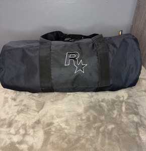 Sac De Sport Rockstar Games GTA IV - Sac De Voyage Noir à Poignée, Style Duffle En Nylon (Occasion, Très Bon état)