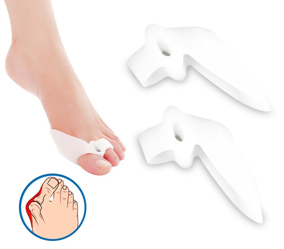 056215 Set separador 2 en 1 de gel para juanetes y dedo martillo