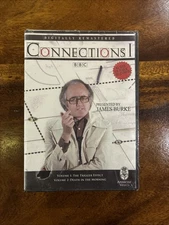 James Burke CONNECTIONS 1, 5-Disc Set BBC Ambrose Video Documentary BRAND NEW