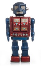 1969 Horikawa Apollo 2000 Tin Litho Robot Toy Made in Japan