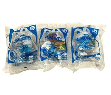 Lot of 3 New McDonalds 2011 Smurfs Gutsy Chef And Panicky Smurf Still Sealed