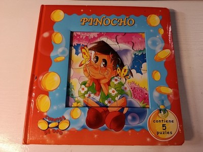 Pinocchio 5 Puzzles cuentos de Gold - Buch infantil - Fehlen Some Teile
