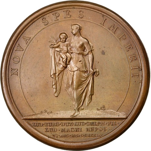 [#64680] Frankrijk, Medaille, Louis XIV, Koper, PR, Divo:193 - Afbeelding 2 van 2