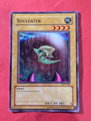 2003 Yu-Gi-Oh! TCG Pharaonic Guardian Unlimited #PGD003 Souleater, C, NF, cd1