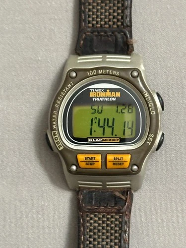 Timex Ironman Triathlon Digital Vintage Watch New Battery
