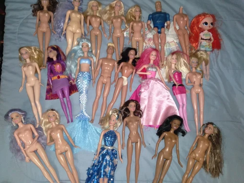 HUGE Lot 22 Dolls Mattel Barbie Vintage 90's & Today Super Pretty Play/OOAK NR
