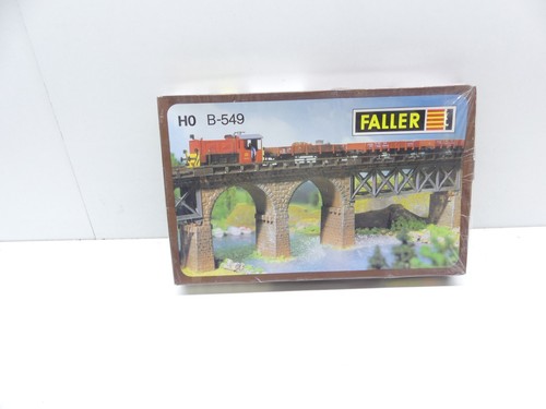 Faller H0 B-549 kit 6 pilares de puente, sin construir, NUEVO en EMBALAJE ORIGINAL #69948 | Condition: Gebraucht