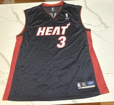 Dwyane Wade Miami Heat Basketball Jersey Size XL NBA Authentics By Reebok